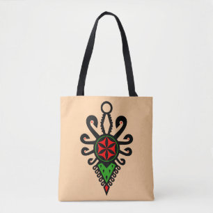 Folk pattern of Polish highlanders - Parzenica Tote Bag