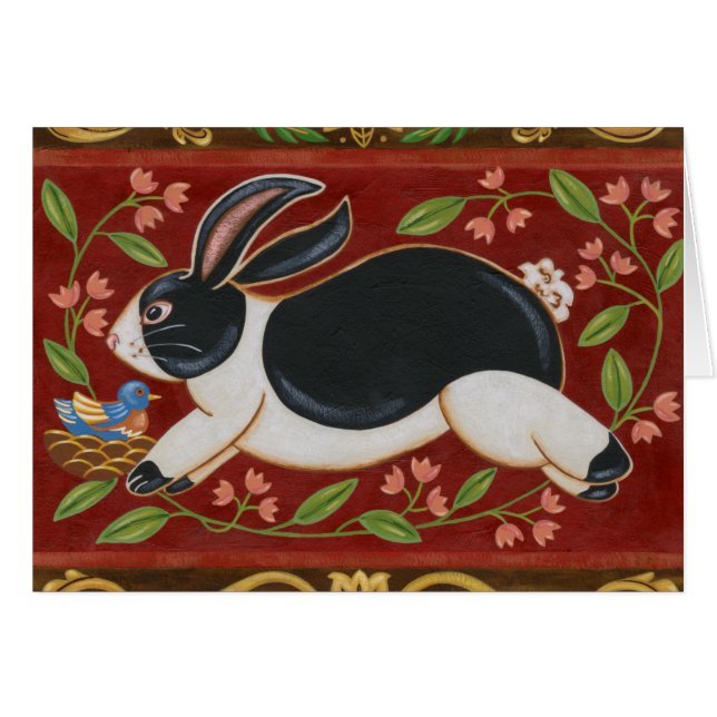 Folk Rabbit (Front Horizontal)