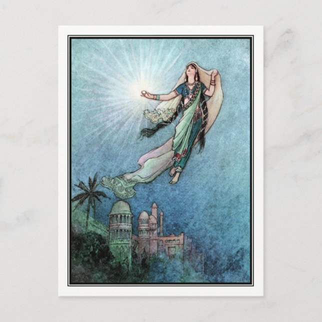 Folk Tales of Bengal by Warwick Goble Postcard (Front)