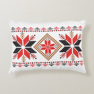 Folk Weave Decorative Cushion