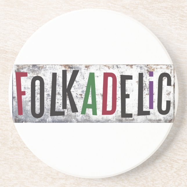 Folkadelic Coaster (Front)