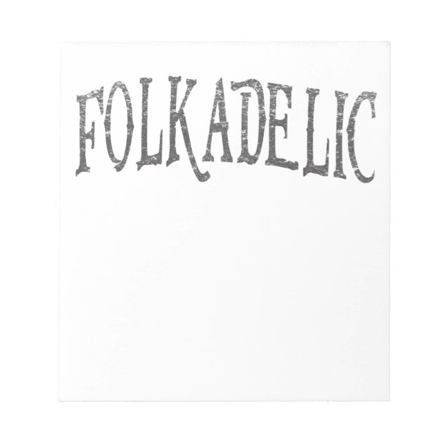 Folkadelic Notepad (Front)