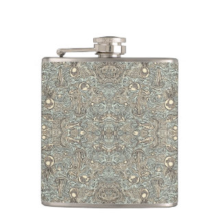 FolkArt Hip Flask