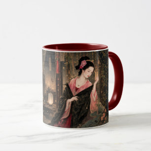 Folklore Aesthetic Art Featuring Romance. Mug