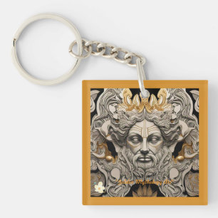 "Folklore Inspired Designs" Key Ring