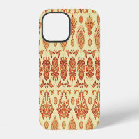 Folkloric Batik Floral Ethnic Pattern