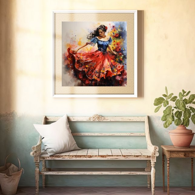 Folklórico Rhythms, Vibrant Dance Poster (Creator Uploaded)