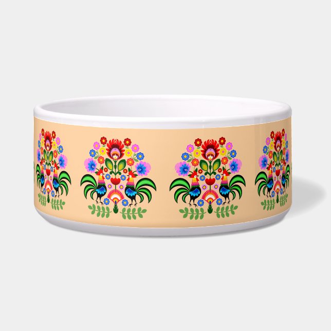 Folkloristic patterns flowers  (Front)