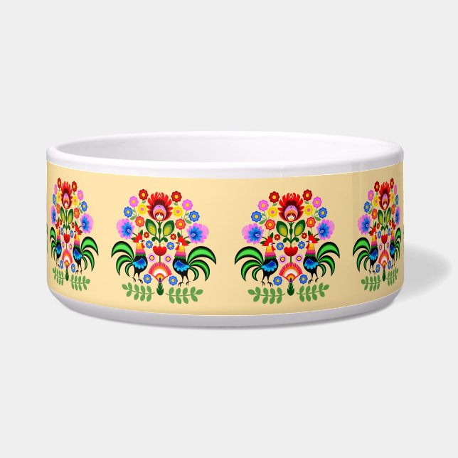 Folkloristic patterns flowers  (Front)