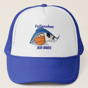 Follansbee Blue Waves Basketball Trucker Hat