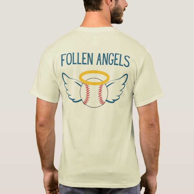 Follen Angels Baseball Shirt (Back)