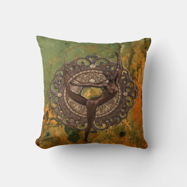 Follies Bergère Paris 1920 | Art Deco–Art Nouveau  Cushion (Front)