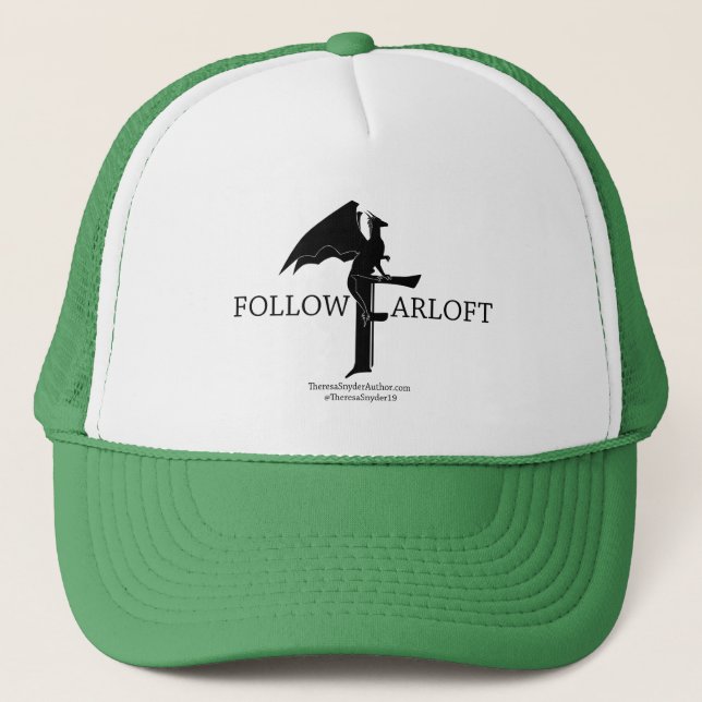 *Follow Farloft Cap Trucker Hat (Front)
