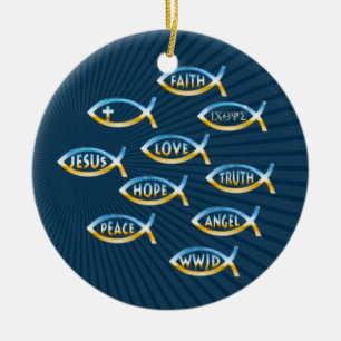 Follow Him - Christian Ornament