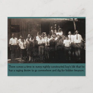 Follow Me, Boys Postcard