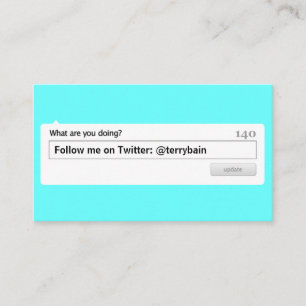Follow Me Business Card