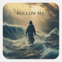 Follow Me – Jesus Christ Quote Christian Faith 