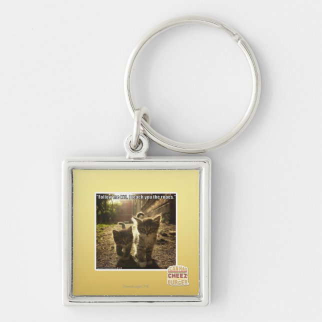 Follow Me Kid Key Ring (Front)