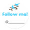 Follow Me Sticker