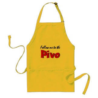 Follow me to the Pivo (Beer) Standard Apron