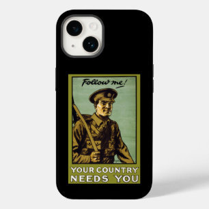 Follow Me! ~ Your Country Needs You Case-Mate iPho iPhone 14 Case