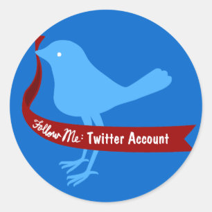 Follow My Tweet Sticker