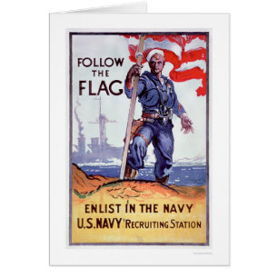 Follow the Flag - Enlist Navy (US02290A)