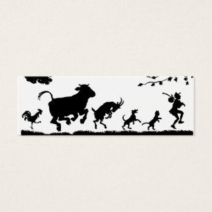 Follow the Leader Mini Bookmark