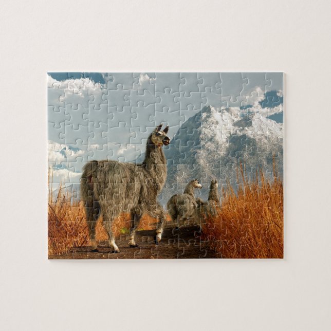 Follow the Llama Jigsaw Puzzle (Horizontal)