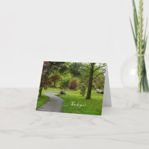 Follow The Path Pano Thank You Card