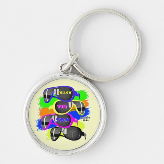 Follow the Son Keychain (Front)