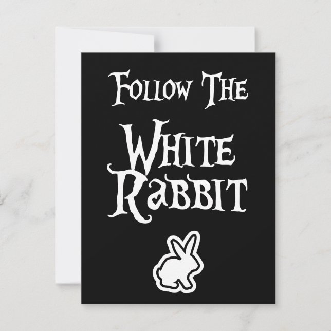 Follow the White Rabbit (Front)