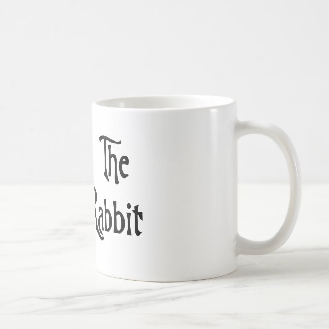 Follow The White Rabbit Coffee Mug (Right)