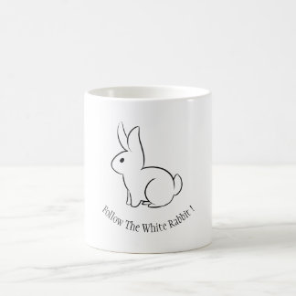 Follow The White Rabbit Hoodie Coffee Mug