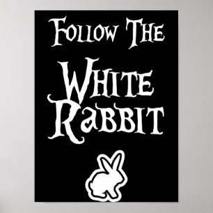 Follow the White Rabbit Poster