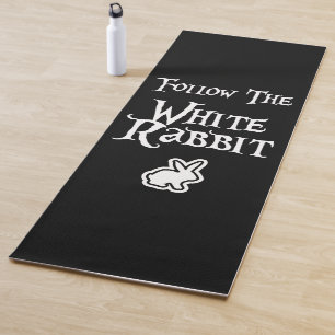 Follow the White Rabbit Yoga Mat