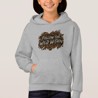 Follow the Wild Within Cheetah Print Graphic