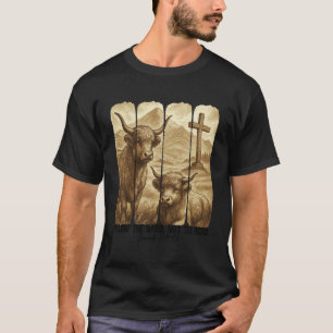 Follow The Word Not The Herd Western Christian Hig T-Shirt