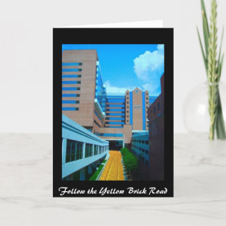 Follow the Yellow Brick Road Card