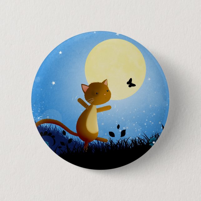 Follow your dreams 6 cm round badge (Front)