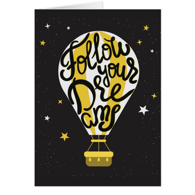 Follow Your Dreams Balloon (Front)