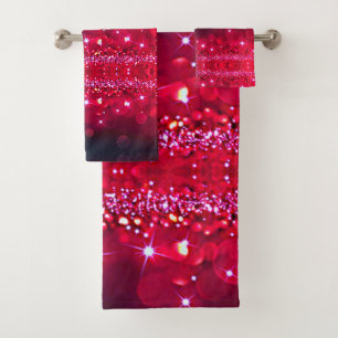 Follow Your Dreams Cherry Sparkle Towel Set