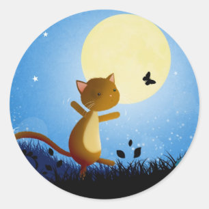 Follow your dreams classic round sticker