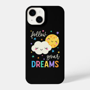 Follow Your Dreams   Cloud & Moon iPhone 14 Case