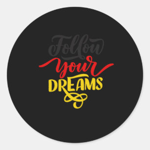 Follow Your Dreams Colours Germany Sticker