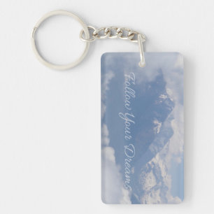 Follow Your Dreams custom key chain
