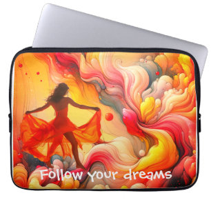 Follow Your Dreams Laptop Sleeve