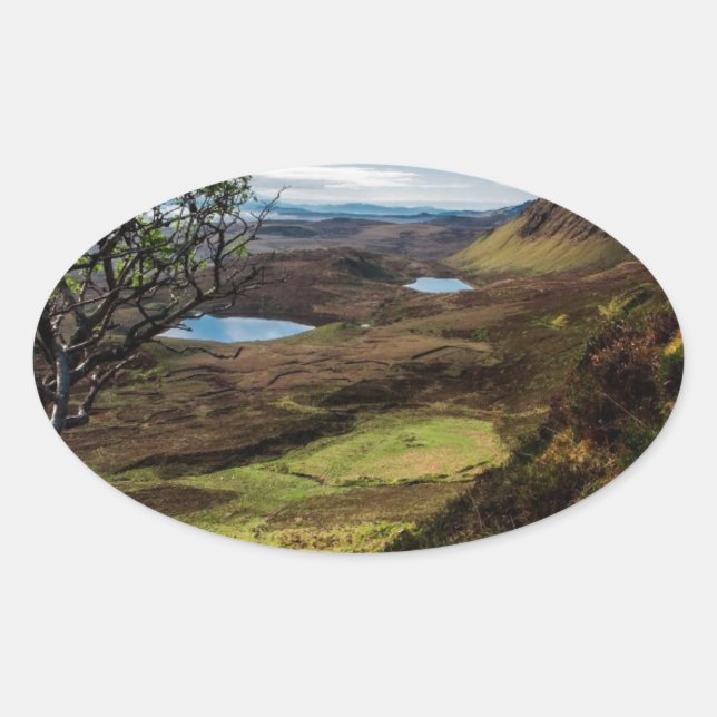 Follow your dreams! oval sticker (Front)