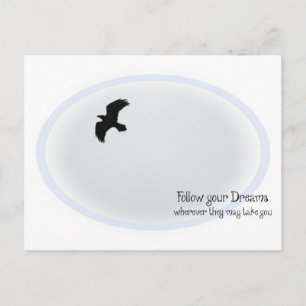Follow Your Dreams Postcard