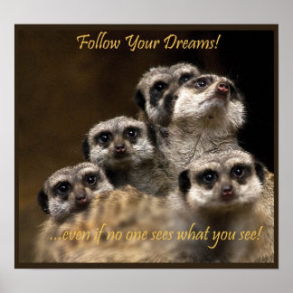 Follow Your Dreams! Poster